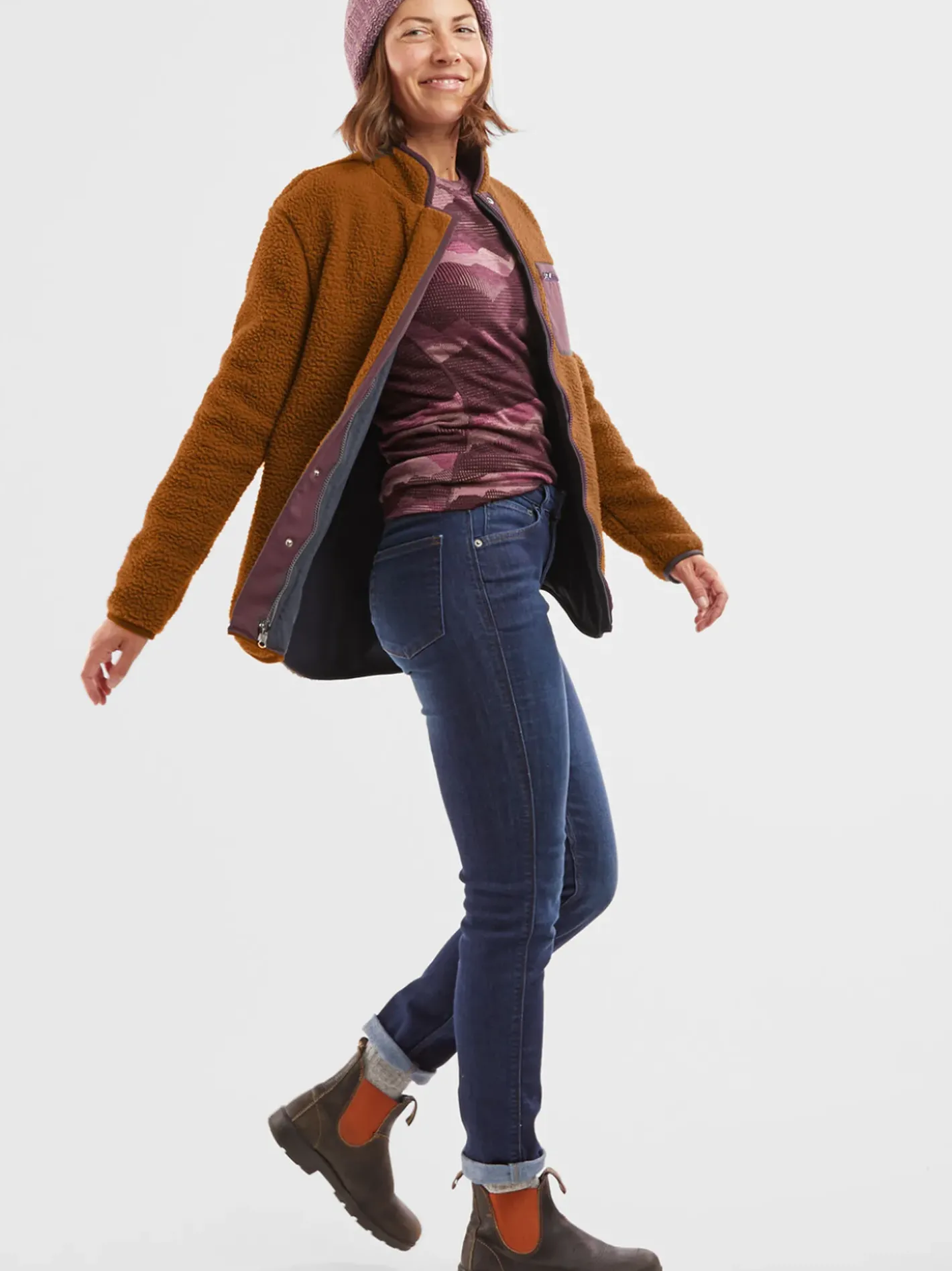Title Nine Annapurna Reversible Fleece Jacket>Women Hoodies & Sweatshirts