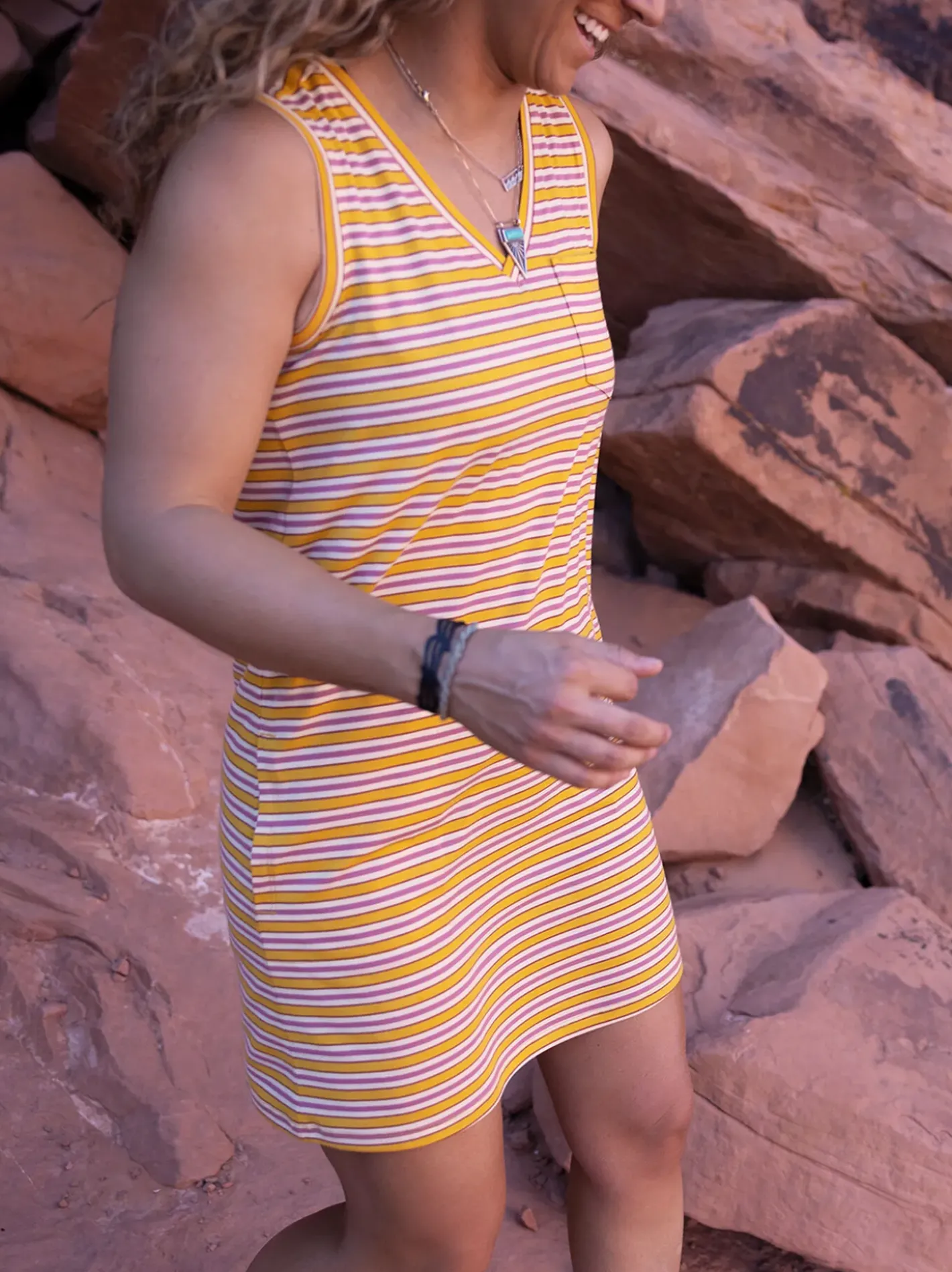 Title Nine Aviatrix Sleeveless Pocket Dress>Women Upf Clothing