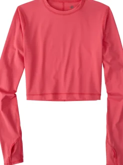 Title Nine Blocker Cropped Rash Guard>Women Rash Guards, Sun Shirts & Swim Shirts