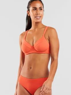 Title Nine Bodacious 2.0 Underwire Bikini Top - Solid Ribbed>Women Bikini Tops