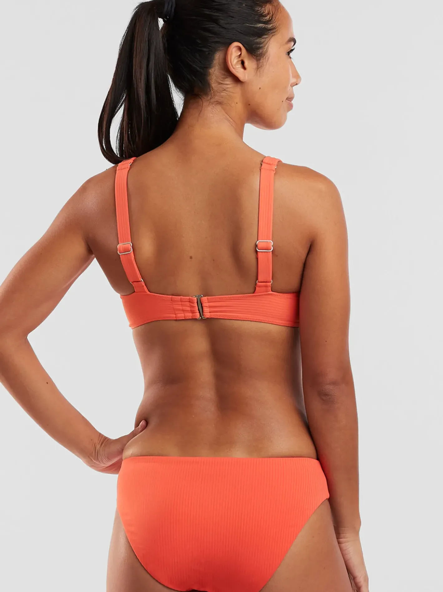 Title Nine Bodacious 2.0 Underwire Bikini Top - Solid Ribbed>Women Bikini Tops