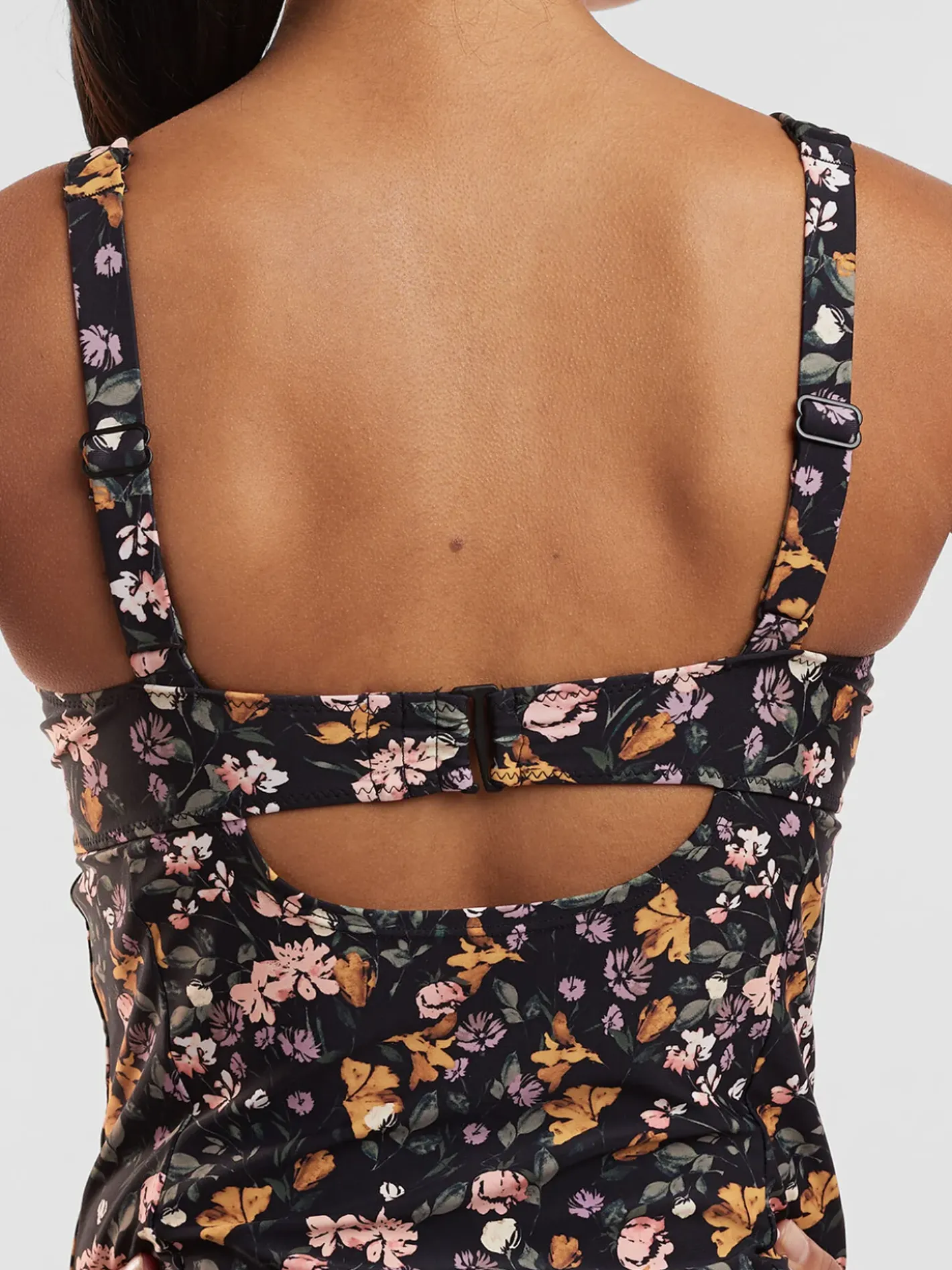 Title Nine Bodacious 2.0 Underwire Tankini Top - English Garden>Women Tankini Tops