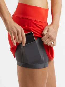 Title Nine Bonded Ultralight Running Skort - Solid><noscript><img width=