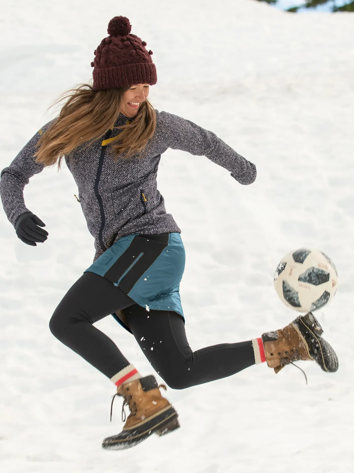 Title Nine Bun Warmer Quilted Skirt>Women Skirts