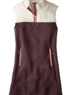 Title Nine Callitrix Fleece Vest Dress>Women Dresses
