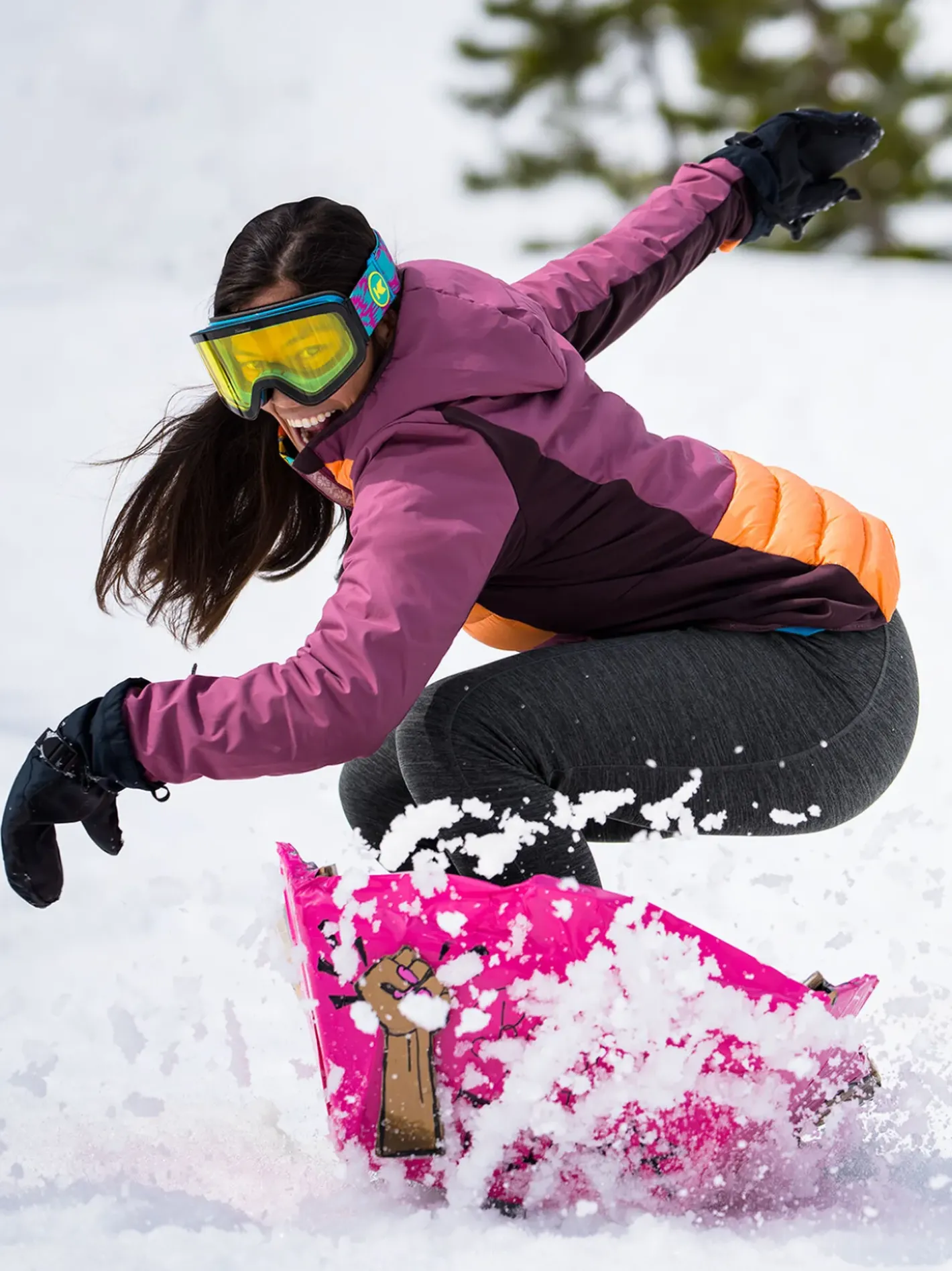 Title Nine Crash 2.0 Polartec® Tights - Striated>Women Bottoms Finder