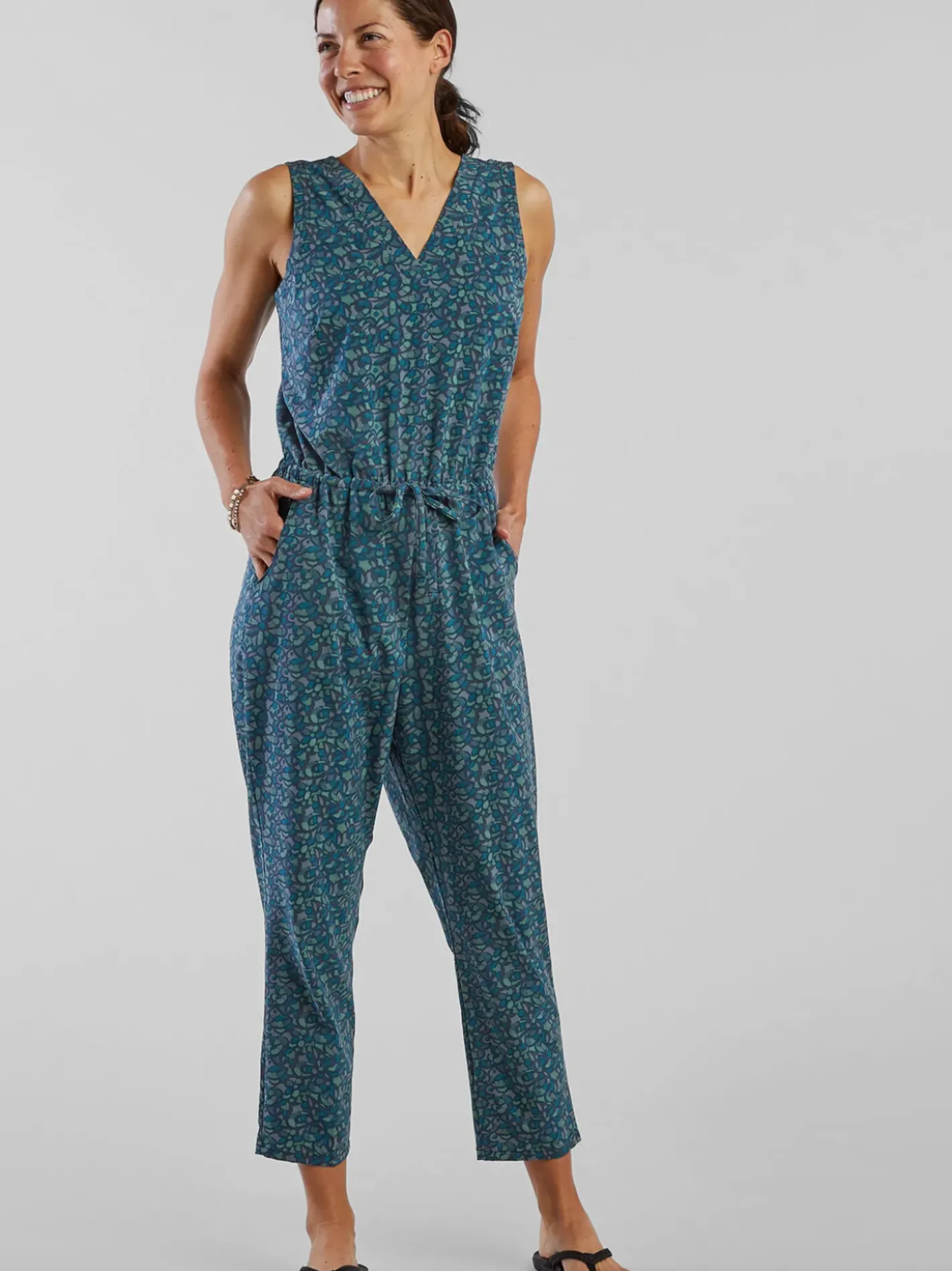 Title Nine Crusher Sleeveless Jumpsuit>Women Upf Clothing