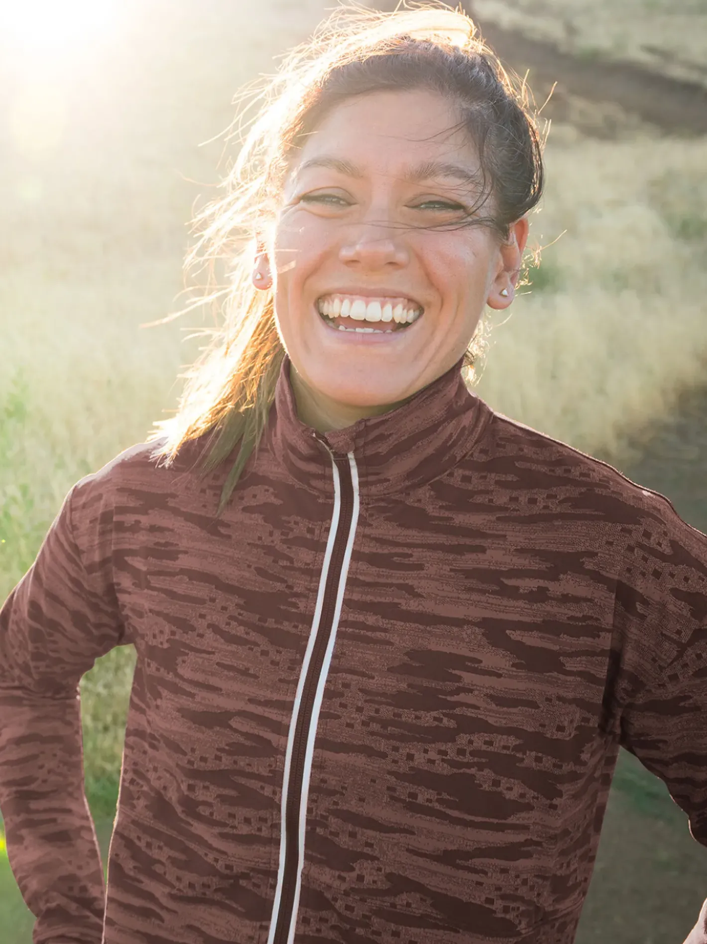 Title Nine Daily Decathlon Full Zip Jacket - Headlands>Women Hoodies & Sweatshirts