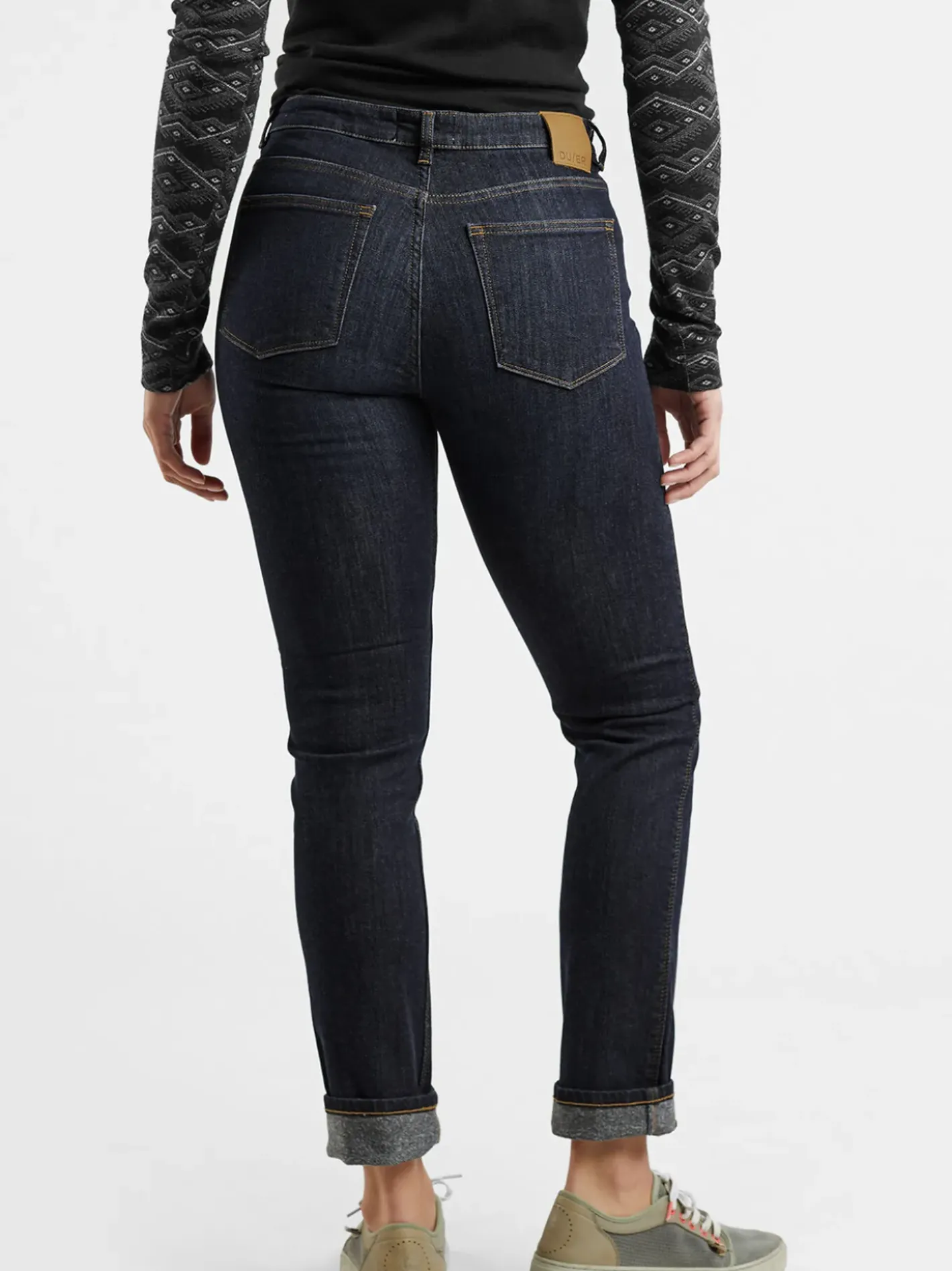 Title Nine Defroster Fleece Woven Jeans>Women Bottoms Finder