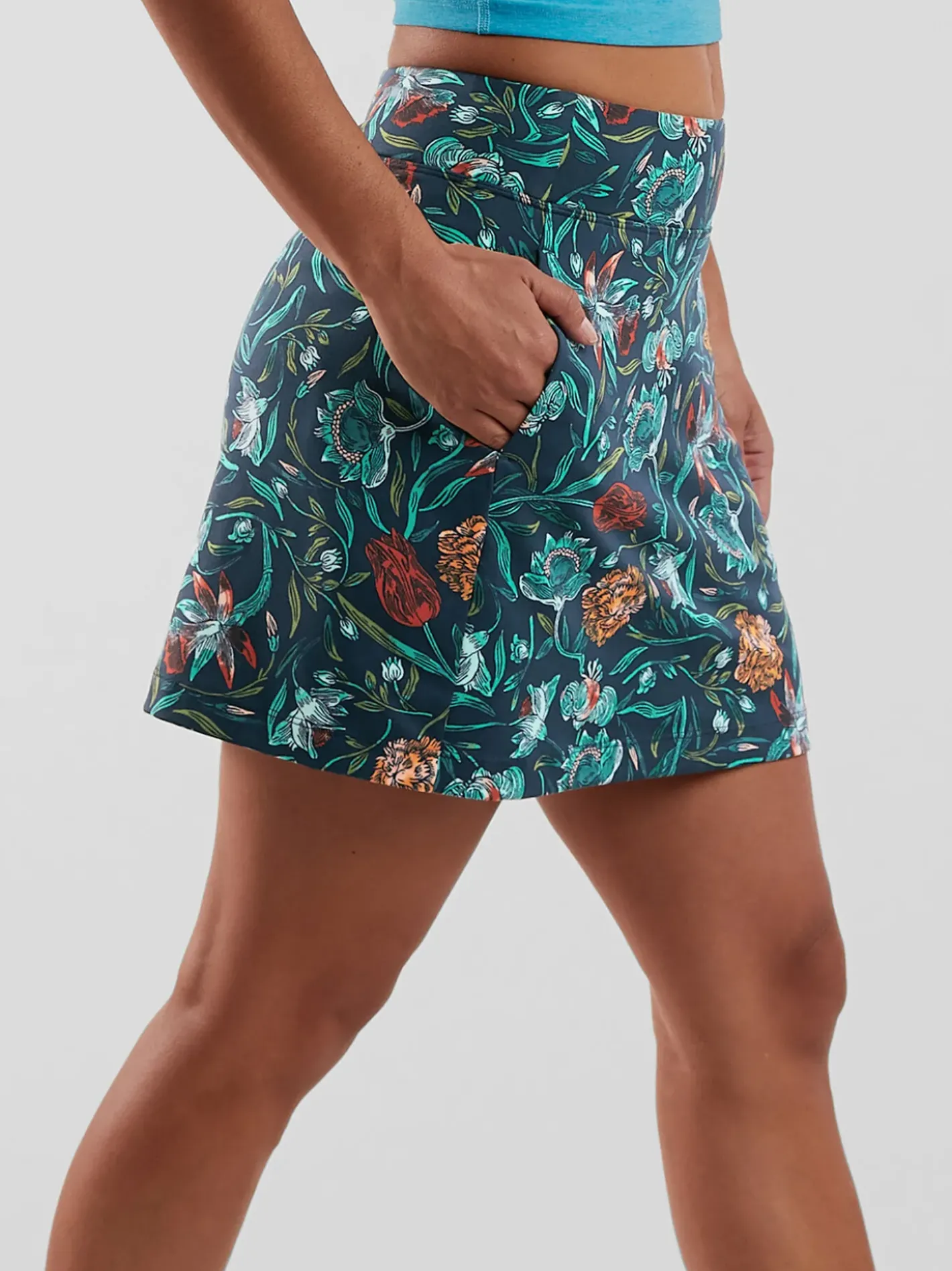 Title Nine Dream Swing Skort - Montmartre>Women Skorts