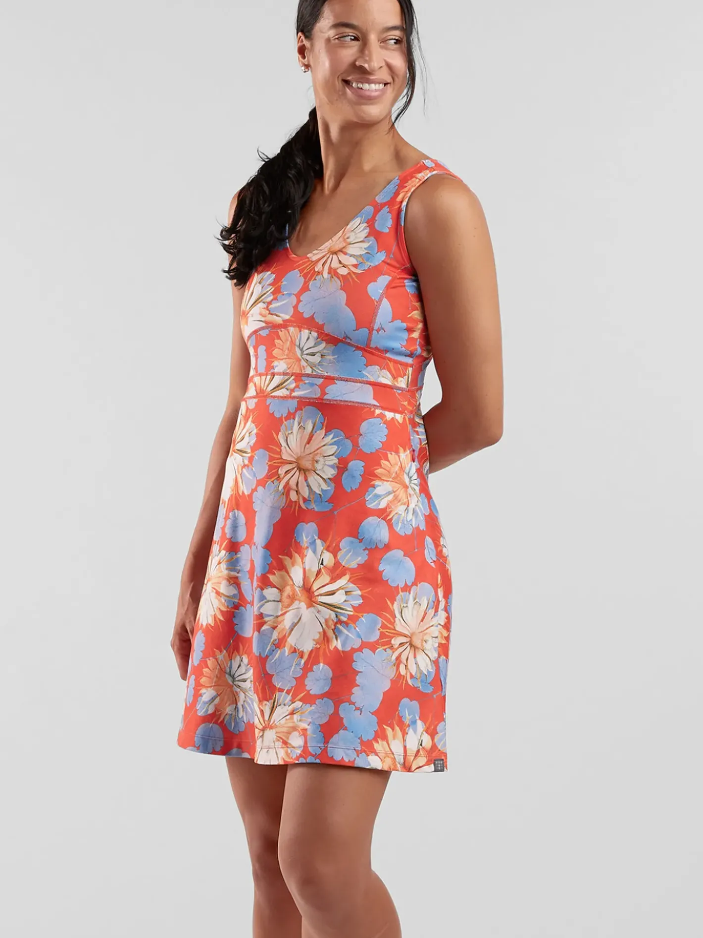 Title Nine Dream V Neck Dress - Camellia>Women Dresses