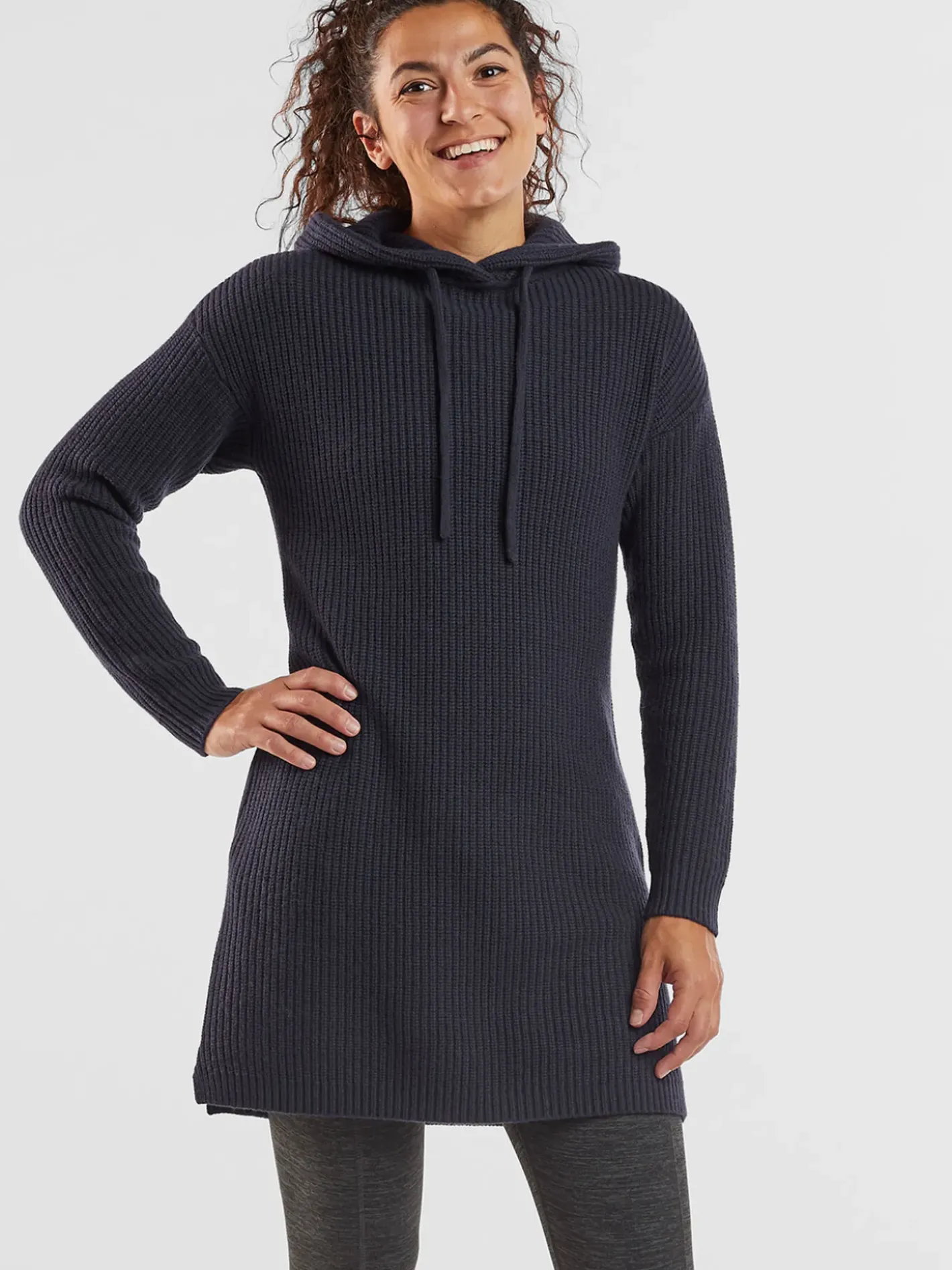 Title Nine Ewe Got This Hooded Sweater Dress>Women Dresses