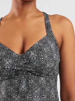 Title Nine Fortuna Underwire Tankini Top - Uluwatu><noscript><img width=