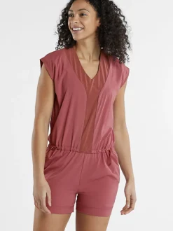 Title Nine Free Play Romper>Women Dresses