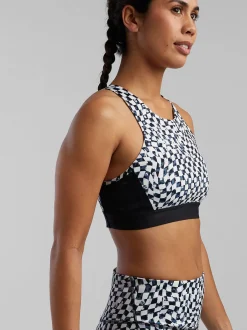 Title Nine Goldilocked And Loaded Pocket Sports Bra><noscript><img width=