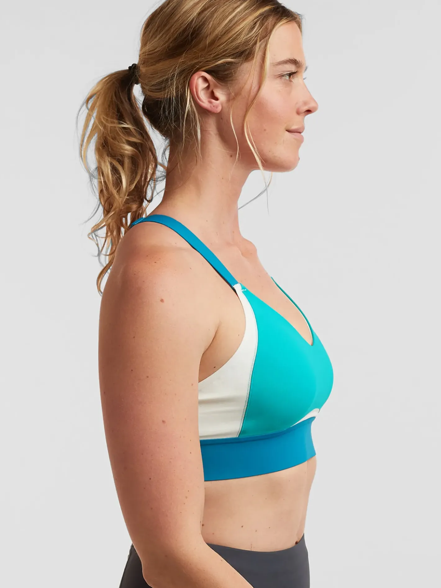 Title Nine Goldilocked Strappy Sports Bra>Women Sports Bras