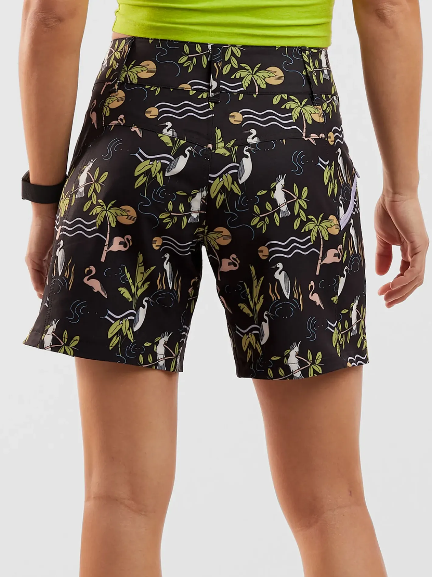 Title Nine Gone Wild Rye Mountain Bike Shorts 7">Women Bottoms Finder