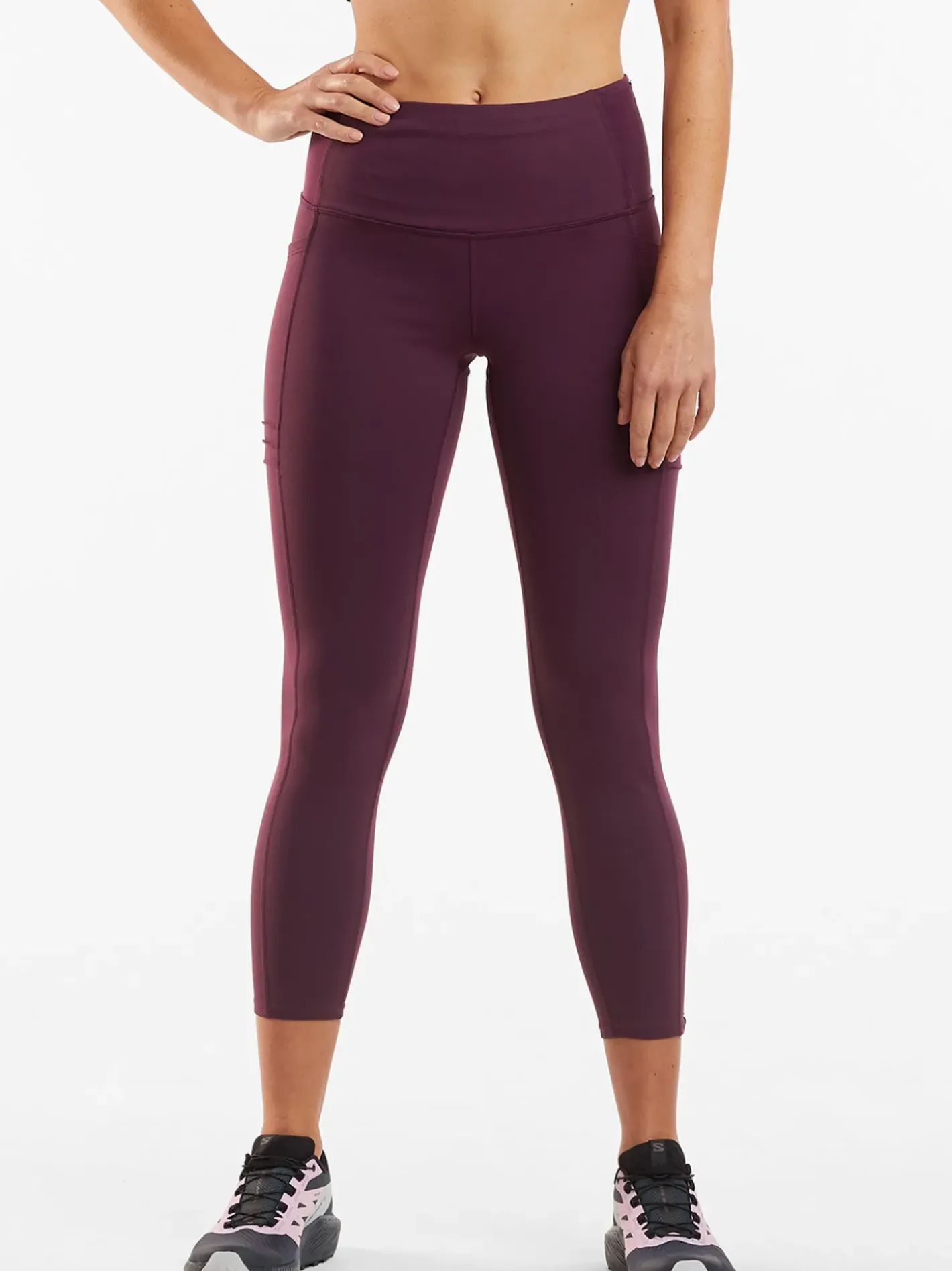 Title Nine Haul It 2.0 Pocket 3/4 Running Tights>Women Bottoms Finder