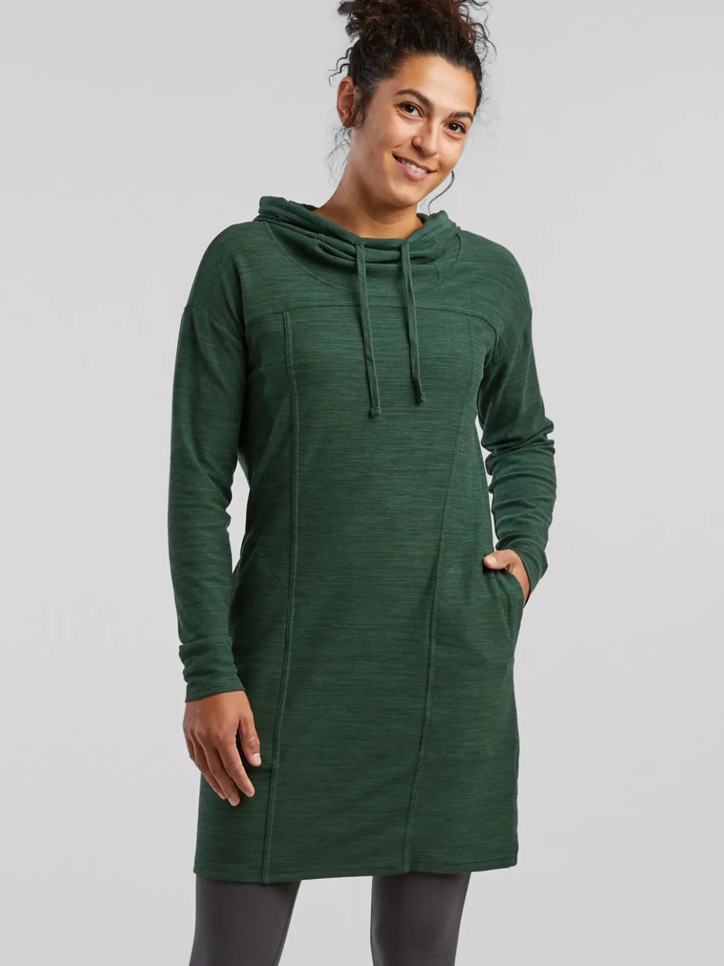 Title Nine Hibernation Hoodie Dress>Women Dresses