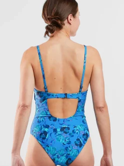 Title Nine I.B.T.C. One Piece Swimsuit - Chili Blossom><noscript><img width=