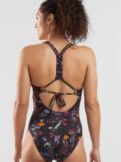 Title Nine Impossible One Piece Swimsuit - Midnight Garden>Women One Piece Swimsuits