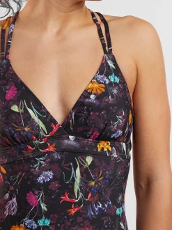 Title Nine Impossible One Piece Swimsuit - Midnight Garden><noscript><img width=