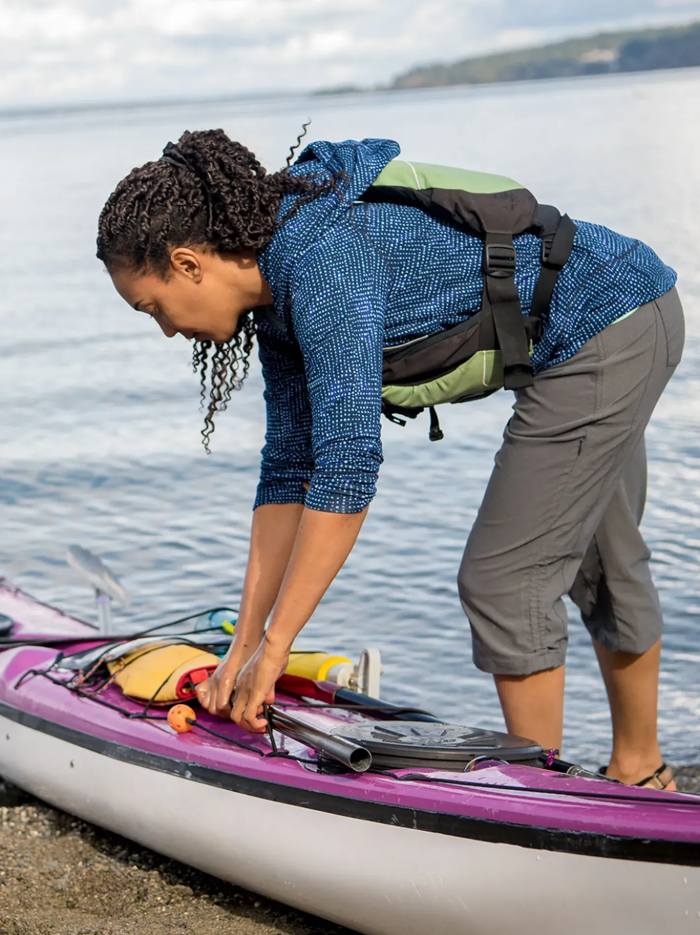 Title Nine Indestructible Hiking Capri>Women Bottoms Finder