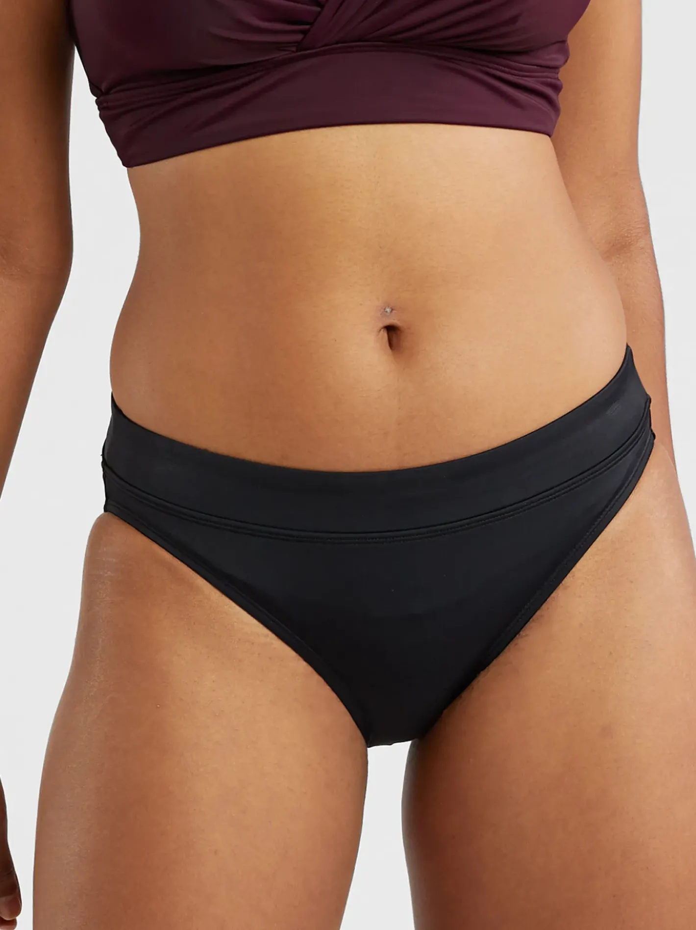 Title Nine Lehua Bikini Bottom - Solid>Women Bikini Bottoms