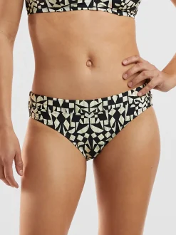 Title Nine Lehua Bikini Bottom - Turkish Delight>Women Bikini Bottoms