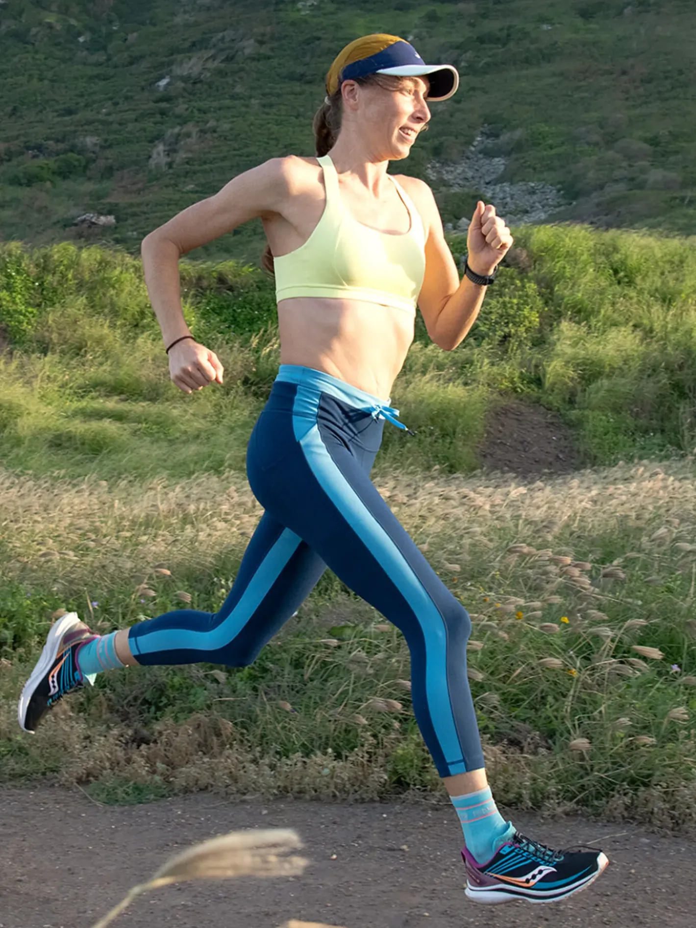 Title Nine Mad Dash Lite Capri - Colorblock>Women Bottoms Finder