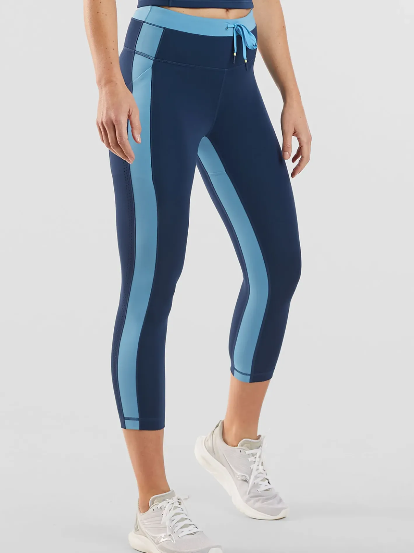 Title Nine Mad Dash Lite Capri - Colorblock>Women Bottoms Finder