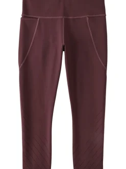 Title Nine Mad Dash Lite Reversible Crop Tights - Perforated>Women Bottoms Finder