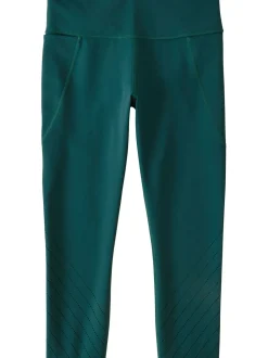 Title Nine Mad Dash Lite Reversible Crop Tights - Perforated>Women Bottoms Finder