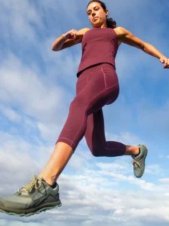 Title Nine Mad Dash Lite Reversible Crop Tights - Perforated><noscript><img width=