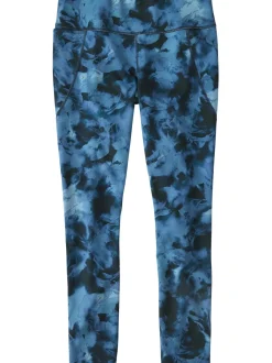 Title Nine Mad Dash Reversible 7/8 Running Tights - Aurora>Women Bottoms Finder