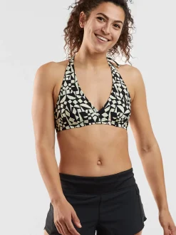 Title Nine Makai Halter Bikini Top - Turkish Delight>Women Bikini Tops