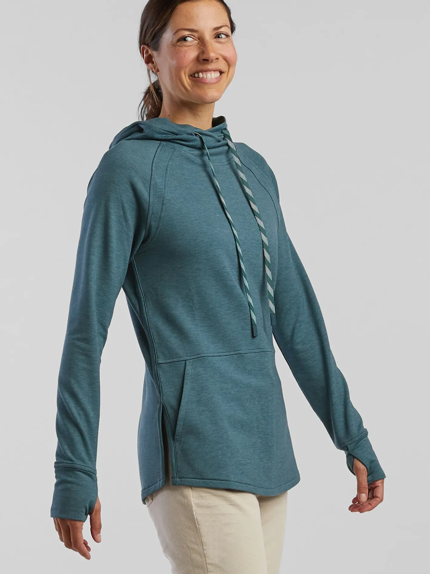 Title Nine Manresa Hoodie - Solid>Women Hoodies & Sweatshirts