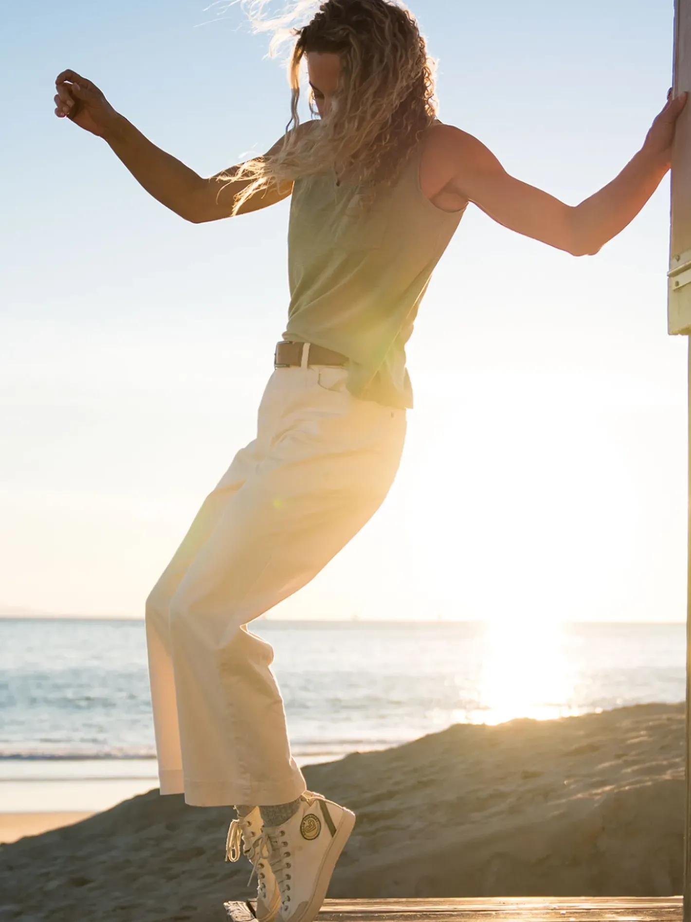 Title Nine Miraculous Wide Leg Cropped Pants>Women Bottoms Finder
