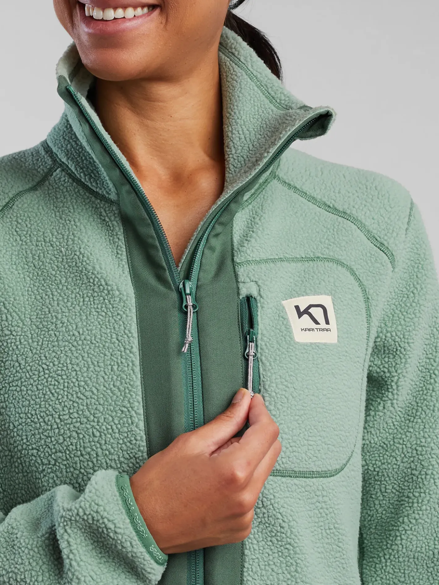 Title Nine Mirage Long Fleece Jacket>Women Hoodies & Sweatshirts