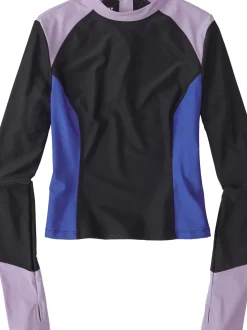 Title Nine Montera Rash Guard - Colorblock>Women Solid Swim Tops