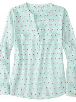 Title Nine Moorea Gauze Long Sleeve Top><noscript><img width=