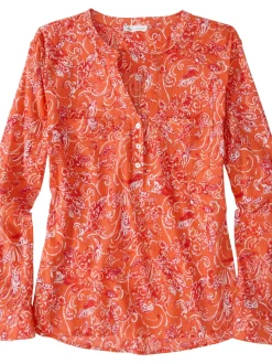 Title Nine Moorea Gauze Long Sleeve Top><noscript><img width=