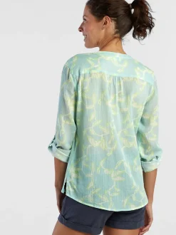 Title Nine Moorea Gauze Long Sleeve Top><noscript><img width=