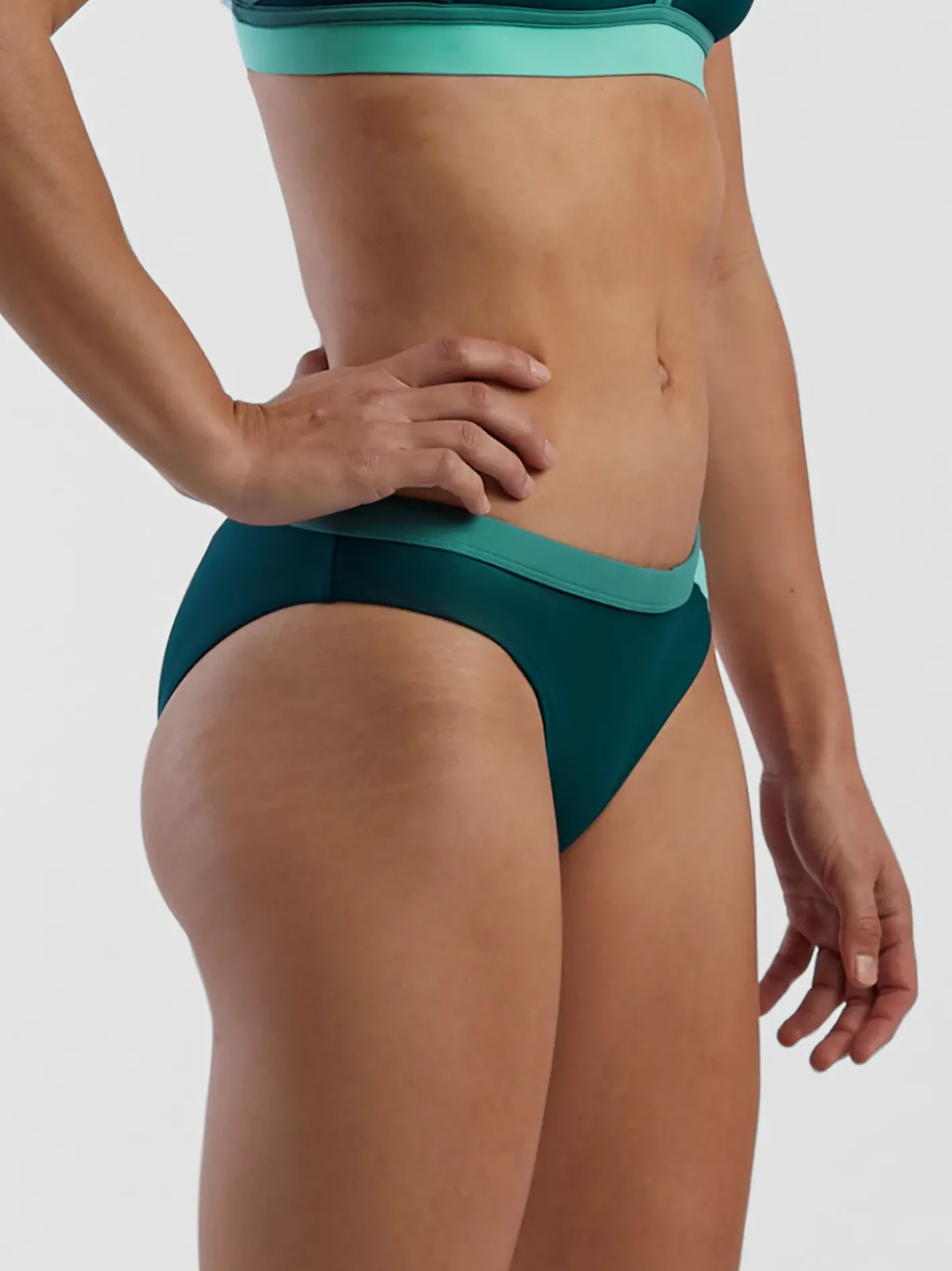 Title Nine Pacifica Bikini Bottom - Colorblock>Women Bikini Bottoms