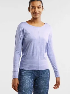 Title Nine Phoenix Pleat Back Long Sleeve Top><noscript><img width=