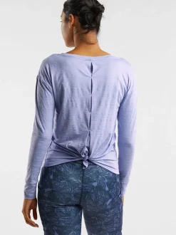 Title Nine Phoenix Pleat Back Long Sleeve Top><noscript><img width=