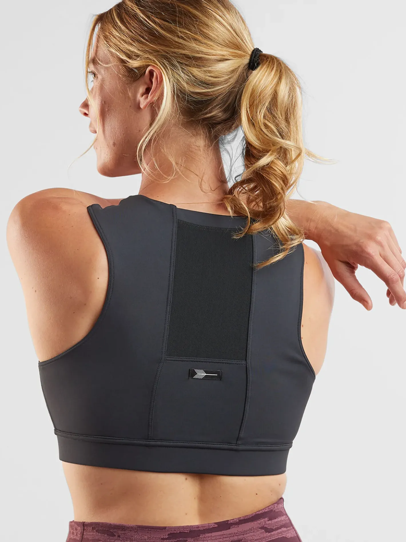 Title Nine Pockito Power 2.0 Zip Front Sports Bra>Women Sports Bras