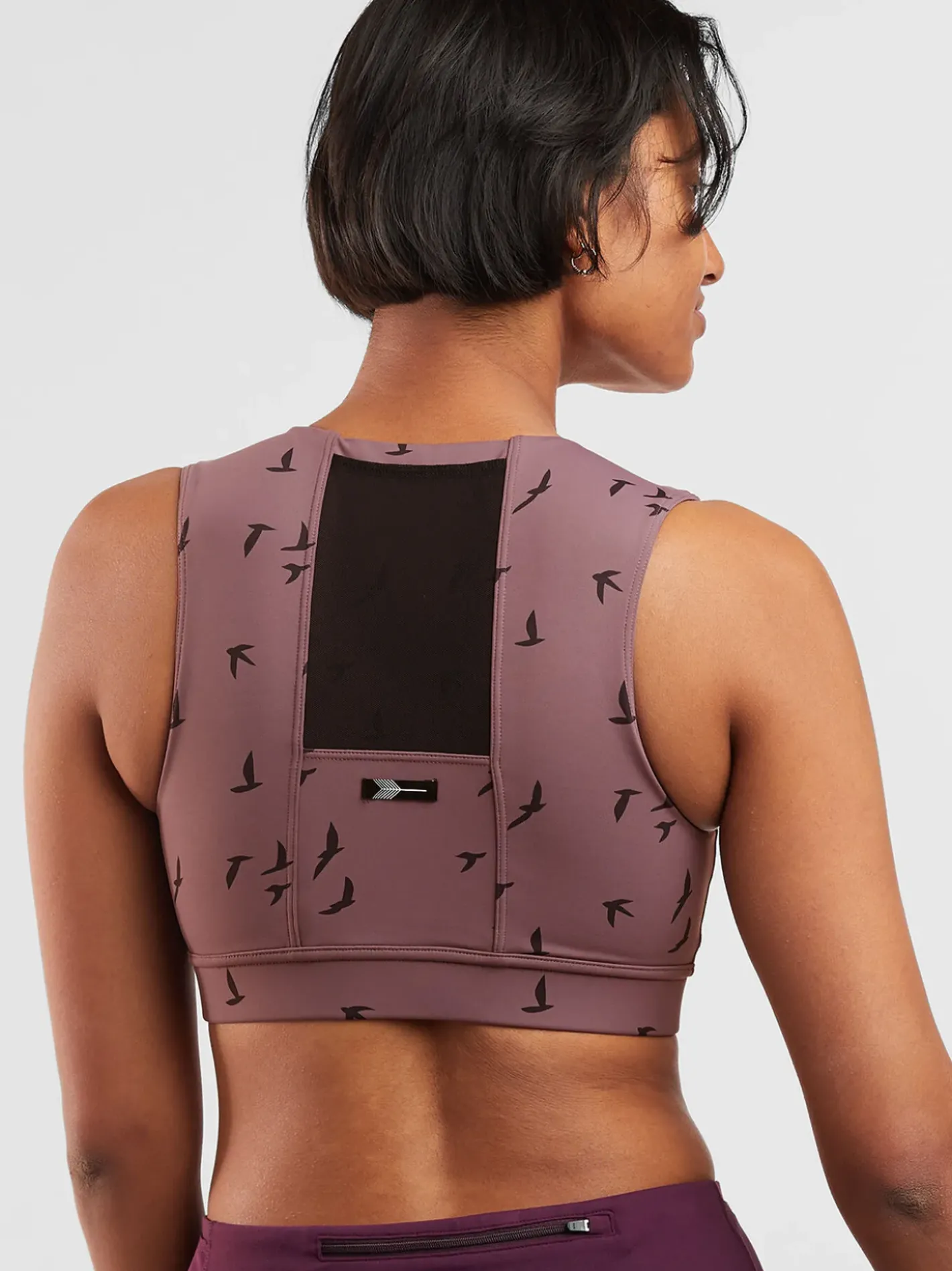 Title Nine Pockito Power 2.0 Zip Front Sports Bra>Women Sports Bras