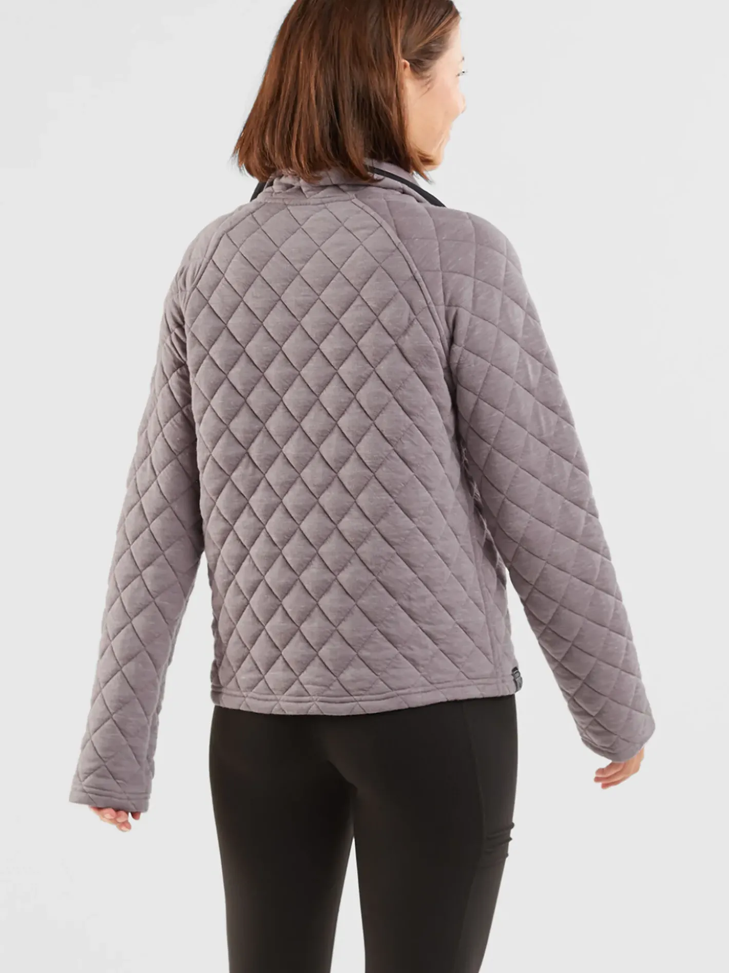 Title Nine Power Up Quilted Snap Pullover>Women Hoodies & Sweatshirts