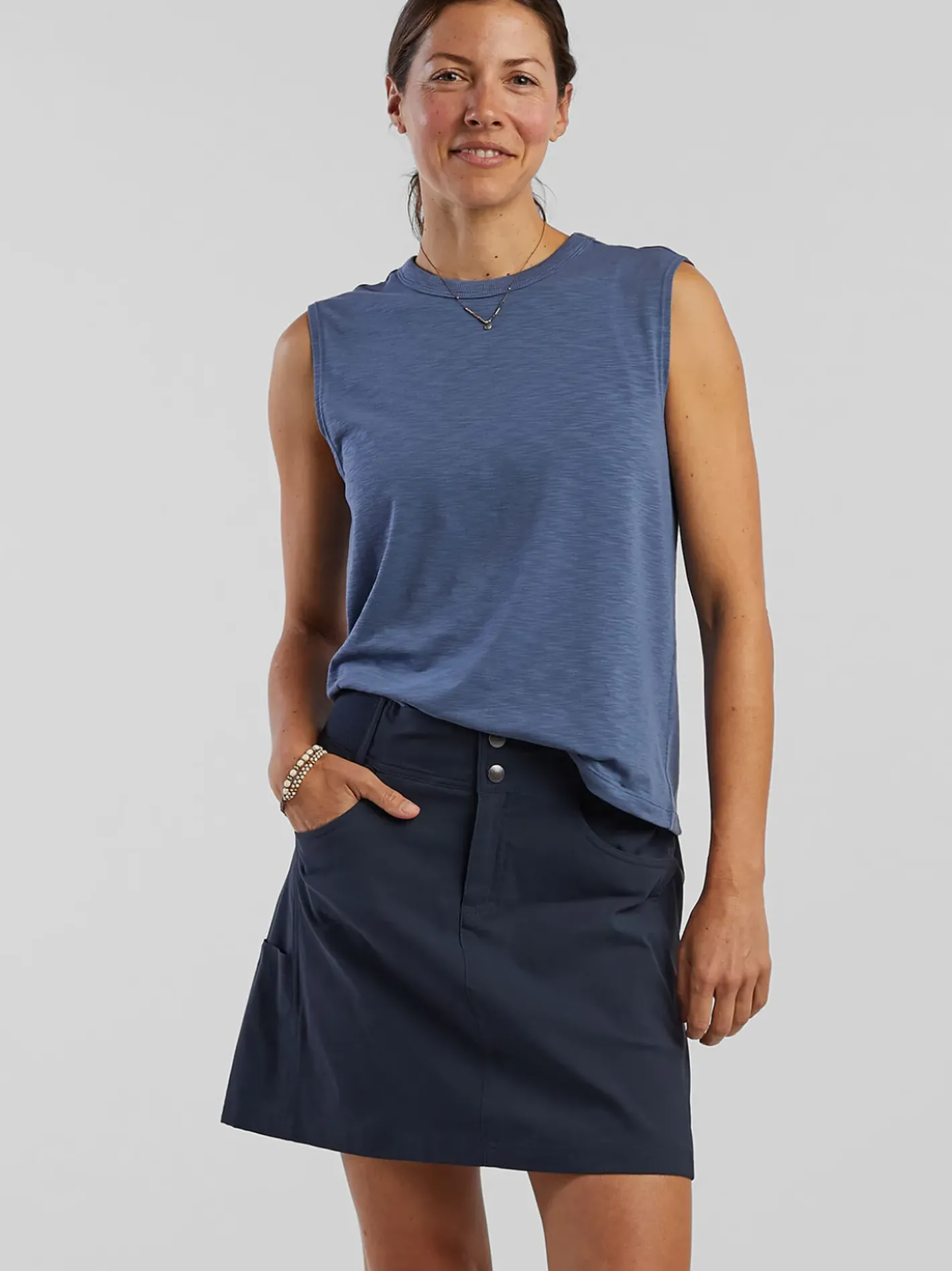 Title Nine Ravine Muscle Tank - Solid>Women Tank Tops